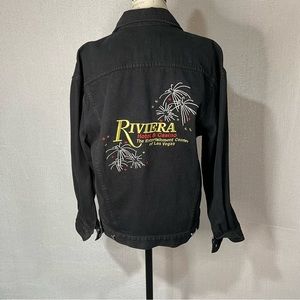 Riviera Hotel & Casino Las Vegas vintage denim jacket